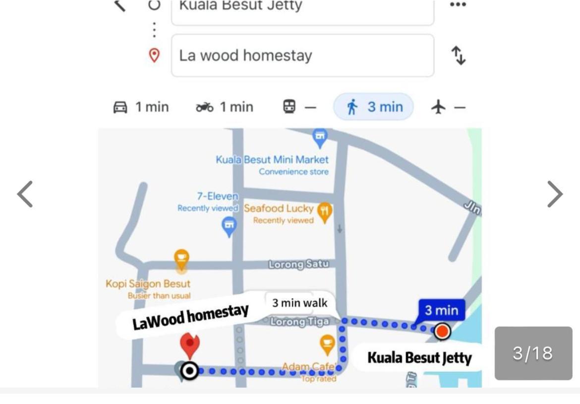 La Wood Homestay Near Kuala Besut Jetty Esterno foto